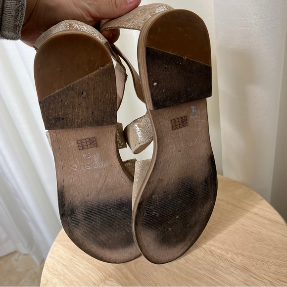 Kelsi Dagger gold sandals - Picture 11 of 11